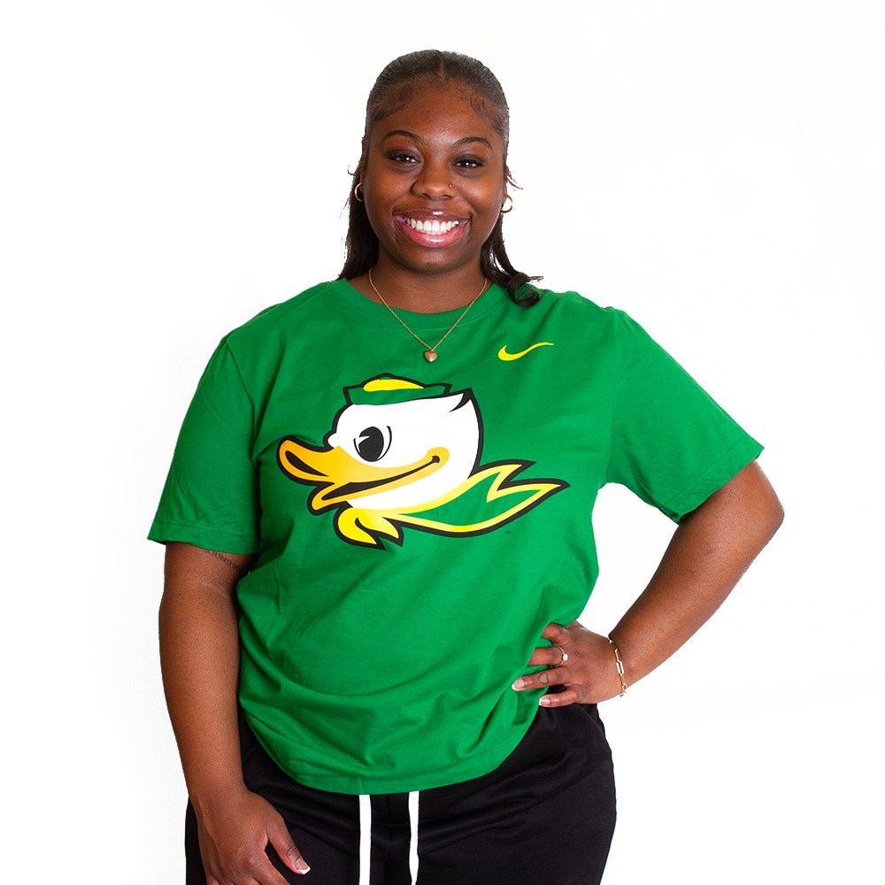 Fighting Duck, Nike, Green, Crew Neck, Cotton, Men, Unisex, 155gsm, Jersey-style fabric, T-Shirt, 839790
